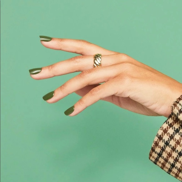 ImPRESS Color Press on Nails in Olive For Green - Picture 1 of 5